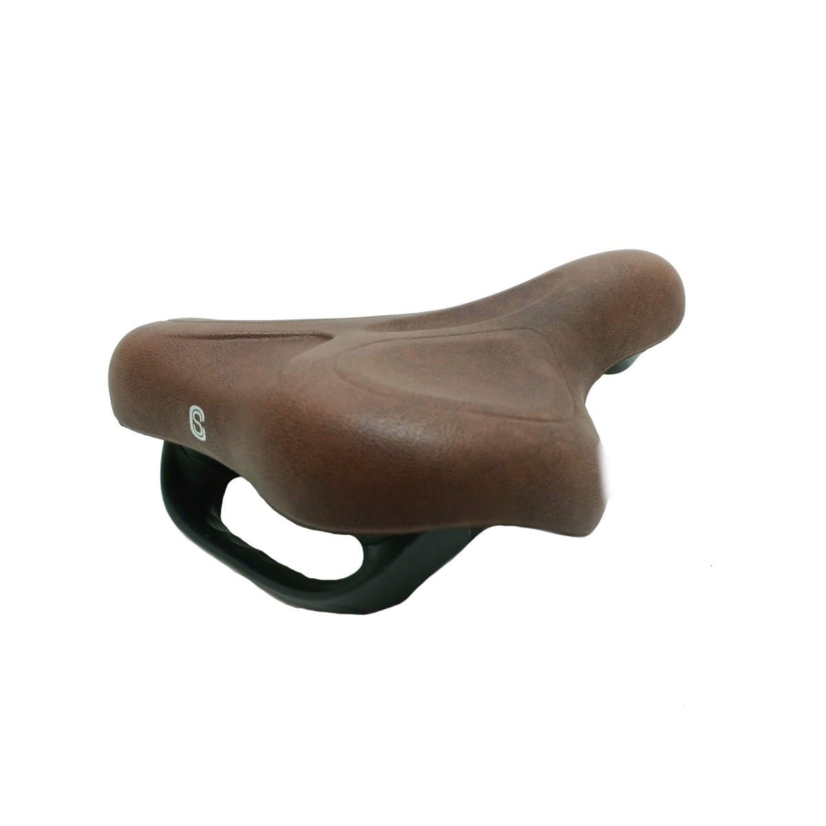 Selle Comfort zadel E-Bike Soft medium bruin met h