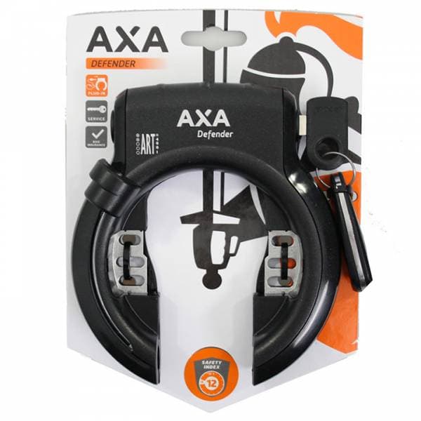 Axa ringslot defender rl spatbord zwart art2 op ka