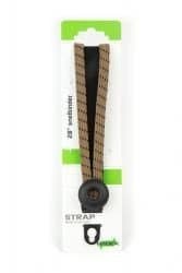Widek Eye binder 1x12 mm. zwart, 2x12mm. chinin met zwarte stalen platen op kaart (54