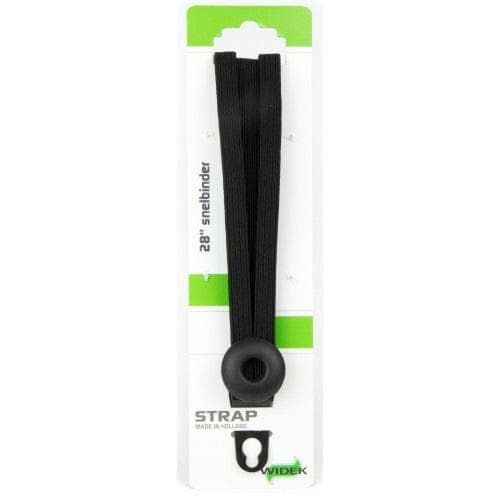 Widek Eye binder 1x24 mm. zwart, 2x12 mm. zwart met zwarte stalen platen op kaart (54