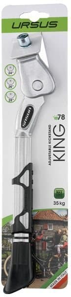Ursus STANDAARD VERSTELBAAR "King" ZILVER