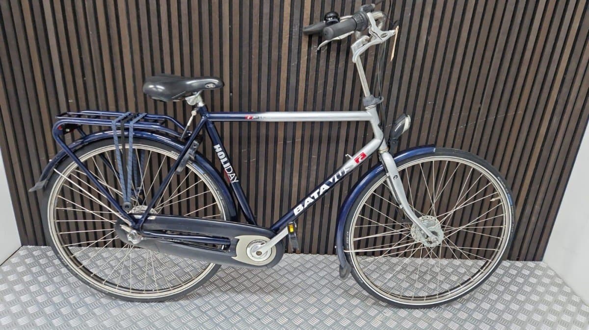 Batavus Stadsfiets Tweedehands - Grijs/Blauw | Budget Bike