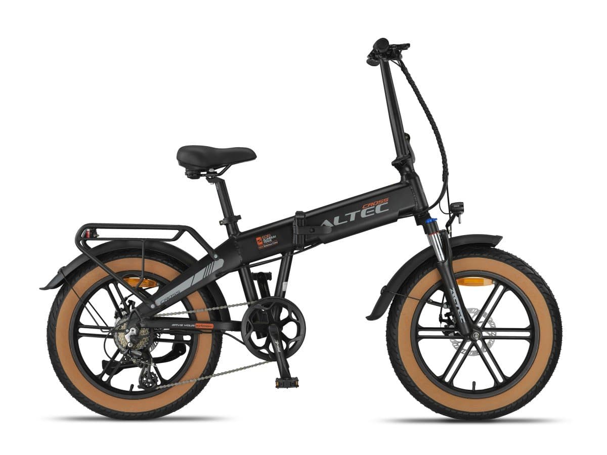 Altec Elektrische Fatbike Mountainbike Zwart