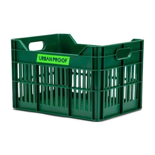 Urban Proof fietskrat 15L retro green Recycled 30x