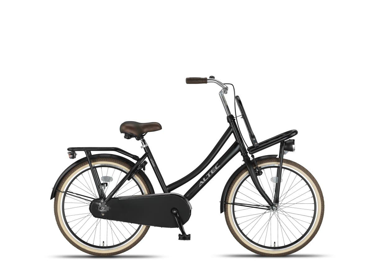 Altec Urban 24 inch transportfiets mat zwart