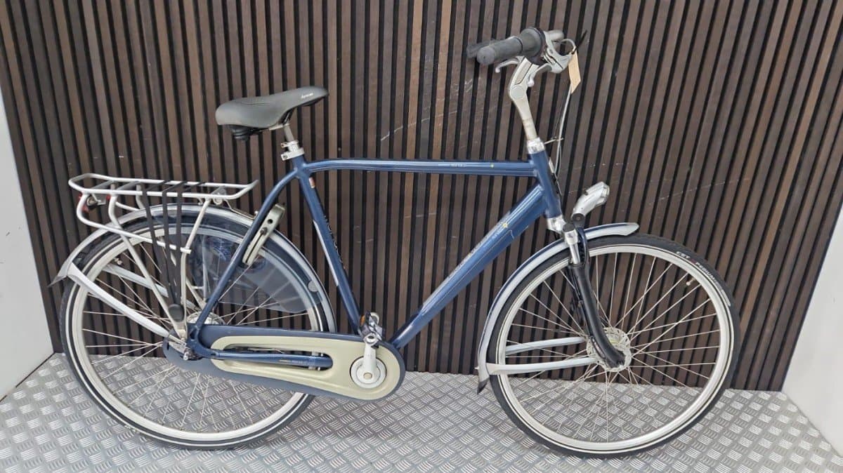 Batavus stadsfiets blauw - tweedehands, rijklaar