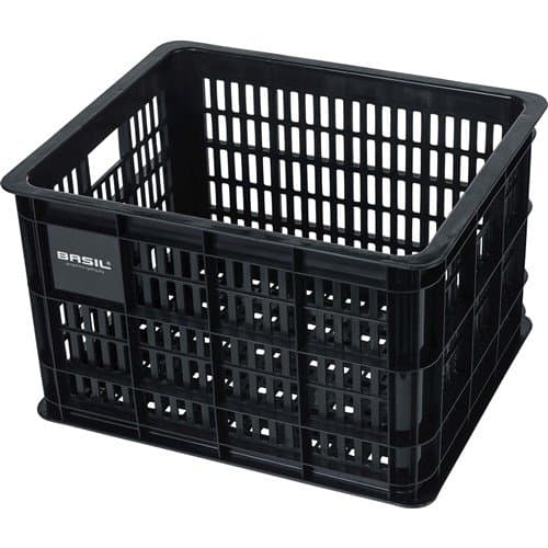 Basil PVC KRAT middel 29,5L Zwart 21134