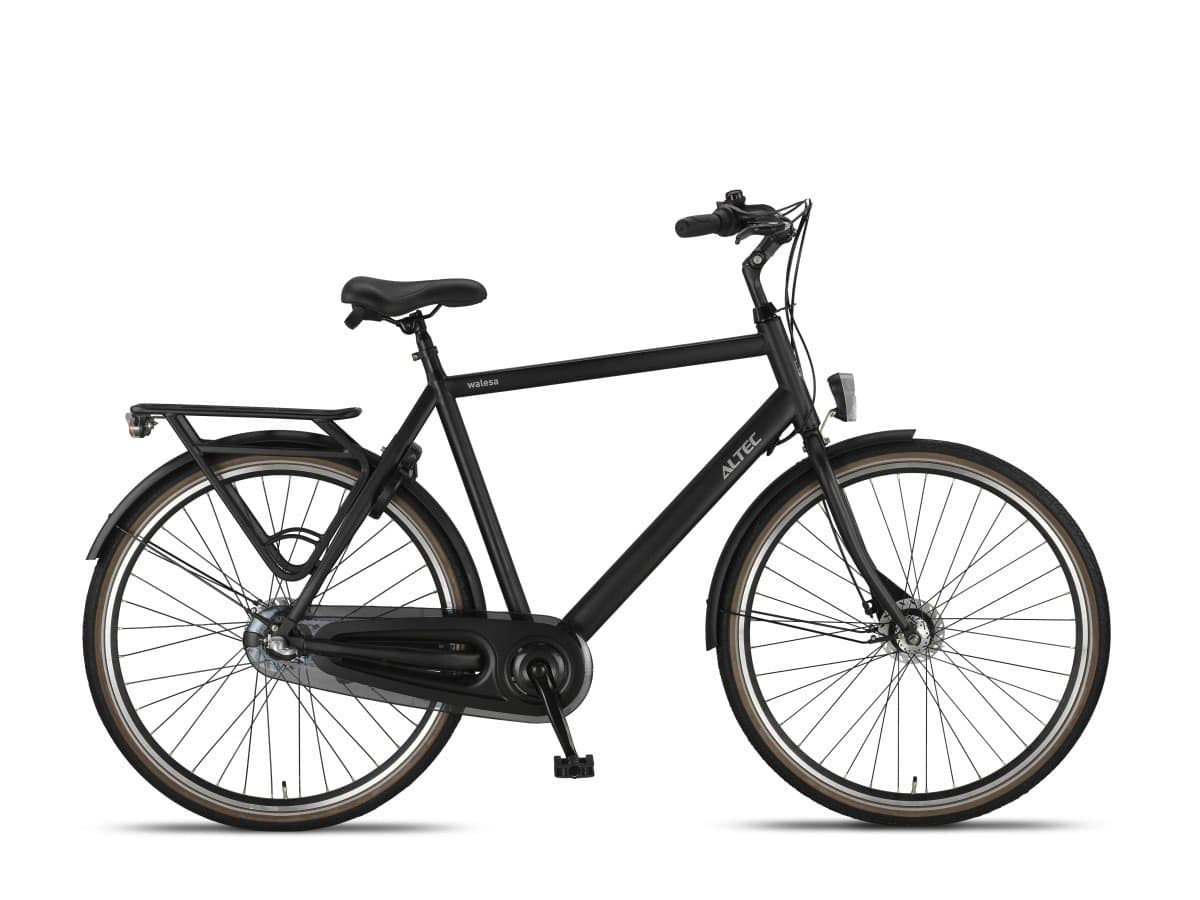 Altec Walesa 28 inch Herenfiets 61cm Mat Zwart