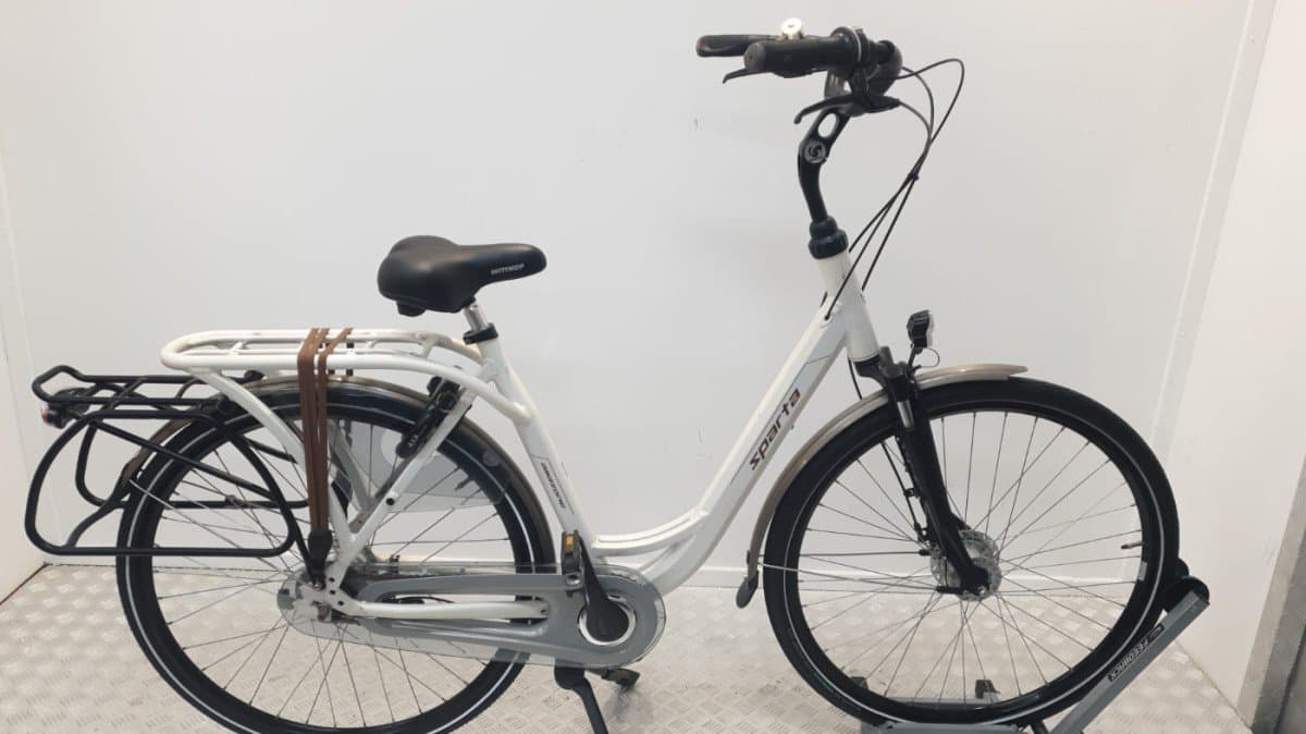 Sparta Stadsfiets Wit - Tweedehands, Rijklaar | Budget Bike