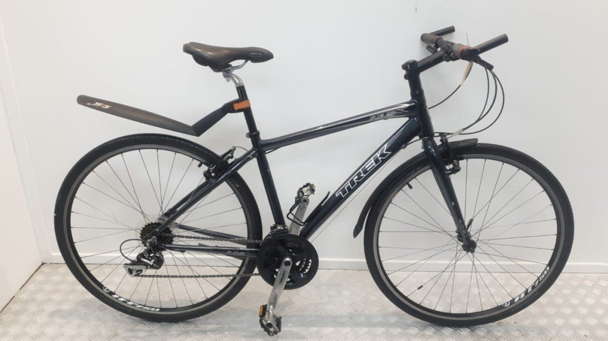 Trek Racefiets Tweedehands Zwart - Derailleur - €379