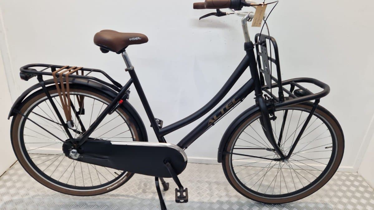 Tweedehands Altec Transportfiets – Zwart, Rijklaar €279