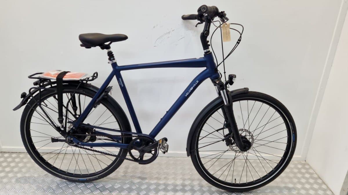 Tweedehands Velo De Ville Stadsfiets Blauw - Rijklaar