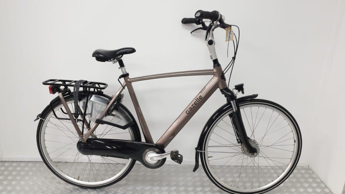 Tweedehands Gazelle Stadsfiets Bruin - Rijklaar