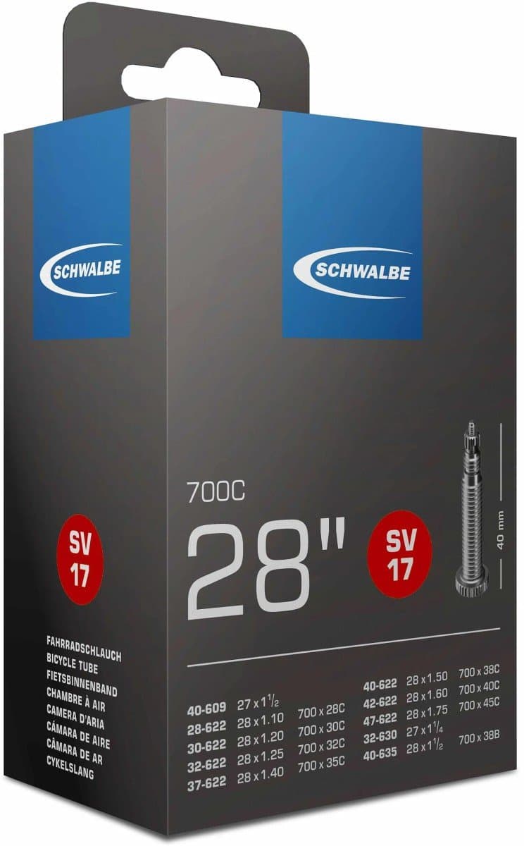 Schwalbe binnenband 28X1.5/8X1.3/8 SV17