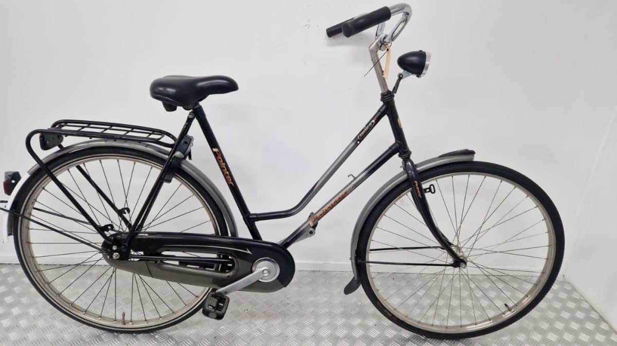 Pointer Stadsfiets Zwart/Grijs – Tweedehands, Rijklaar