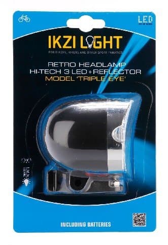 IKZI LED KOPLAMP op kroonbout "Triple Eye" 5 Lux