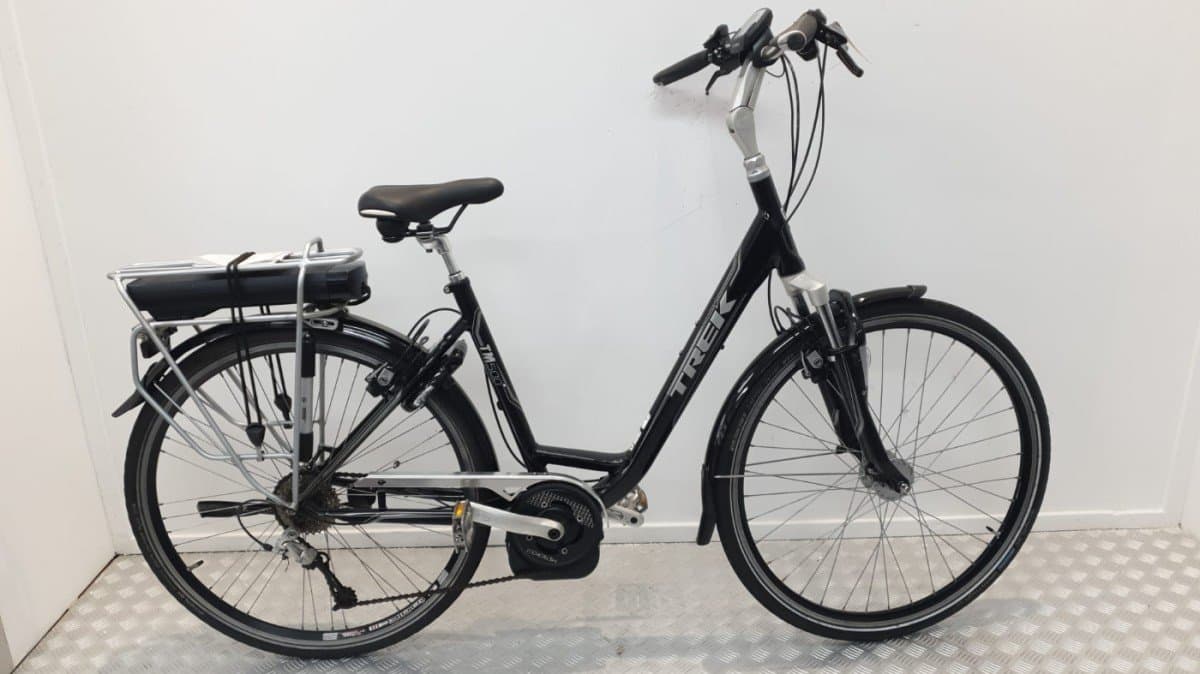 Trek Elektrische Stadsfiets Zwart - Tweedehands