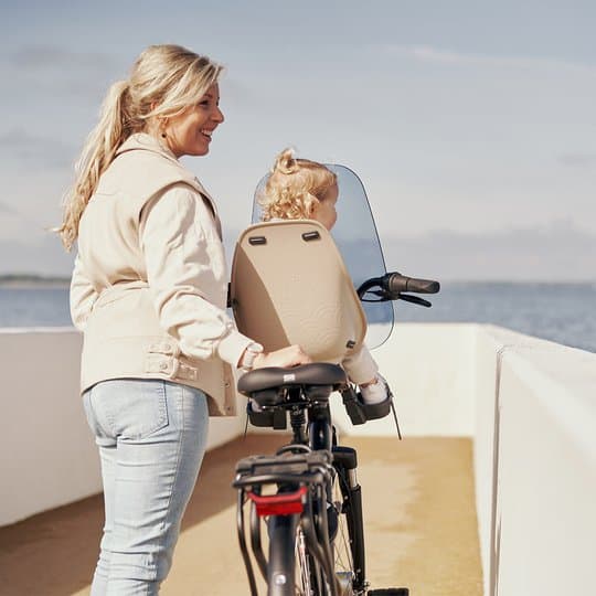 Kinderzitje Urban Iki Voor Inaho Beige/Bincho Black