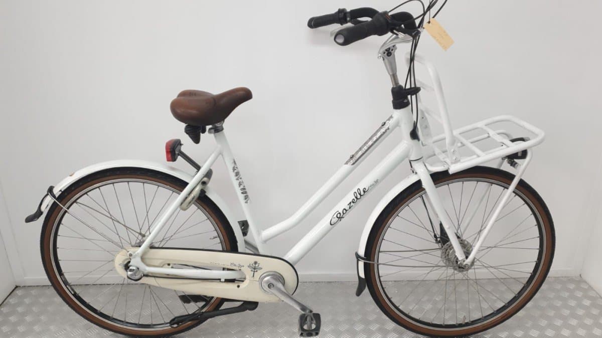 Gazelle Transportfiets Wit Tweedehands - Rijklaar