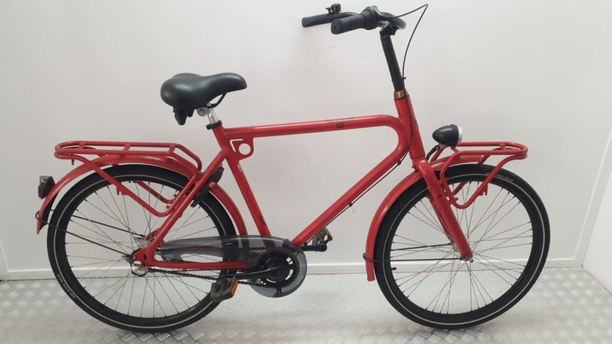 Tweedehands Batavus Transportfiets Rood - Rijklaar