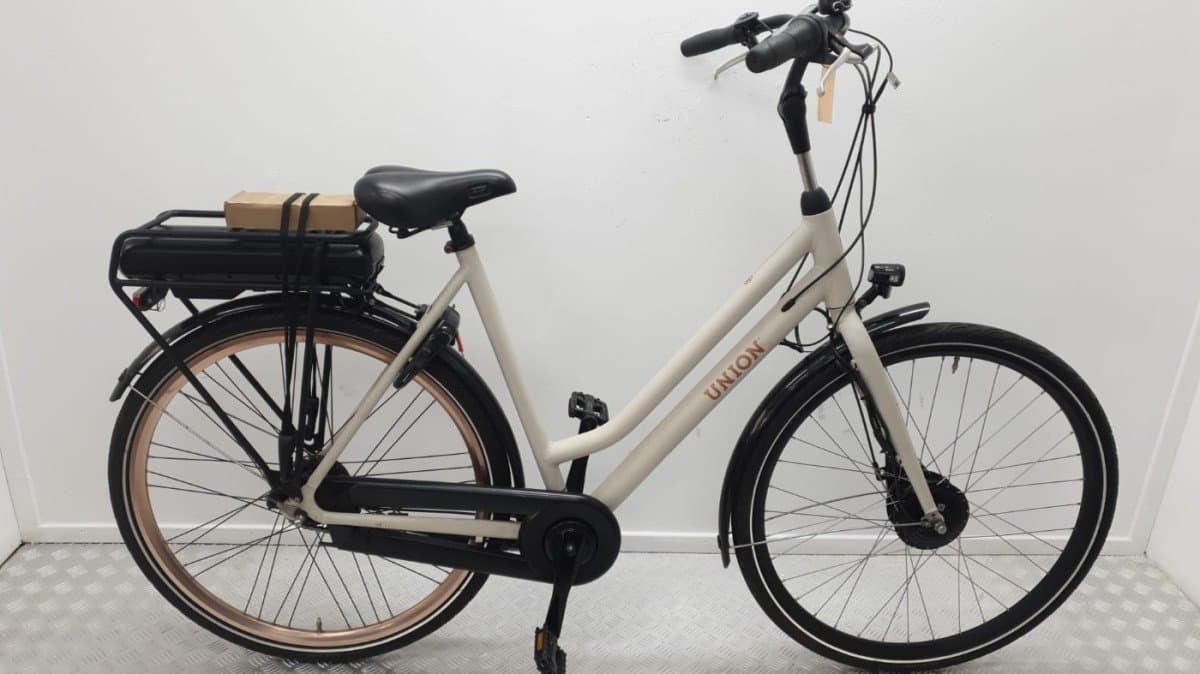 Tweedehands Union Elektrische Stadsfiets Wit - Rijklaar