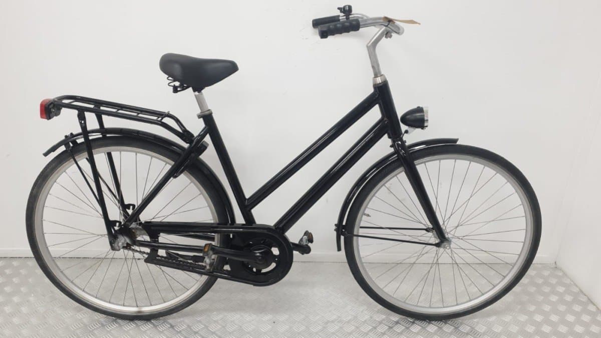 Tweedehands Budgetbike Familiefiets 54cm - Zwart
