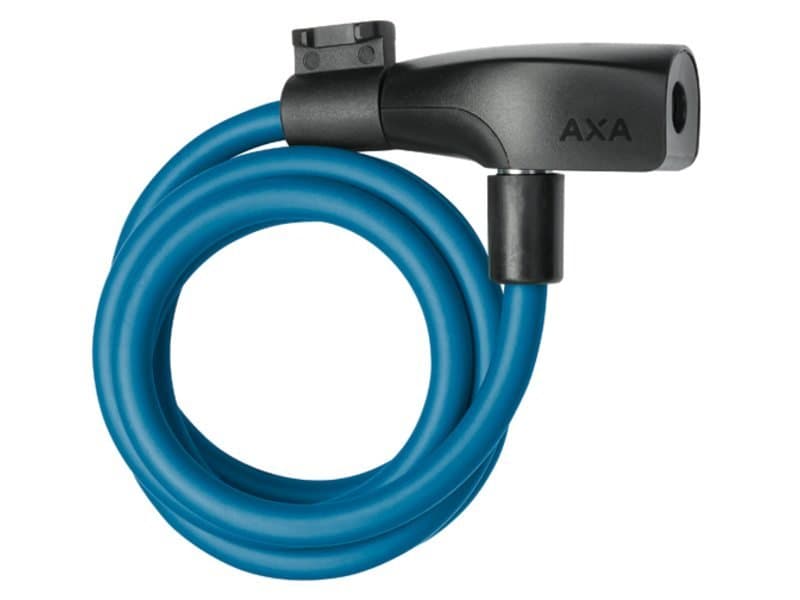 AXA Kabelslot "Resolute 8/120"petrol blauw