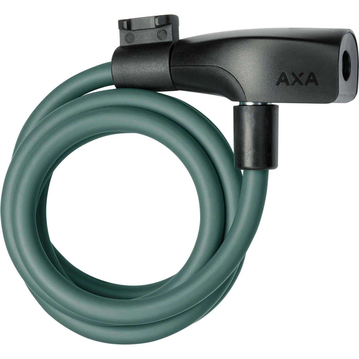 AXA spiraalkabelslot Resolute 8-120 army green